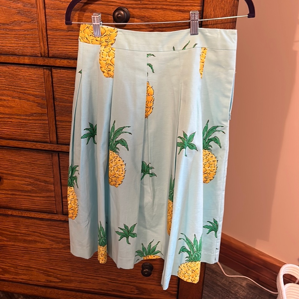 Pineapple Talbots skirt